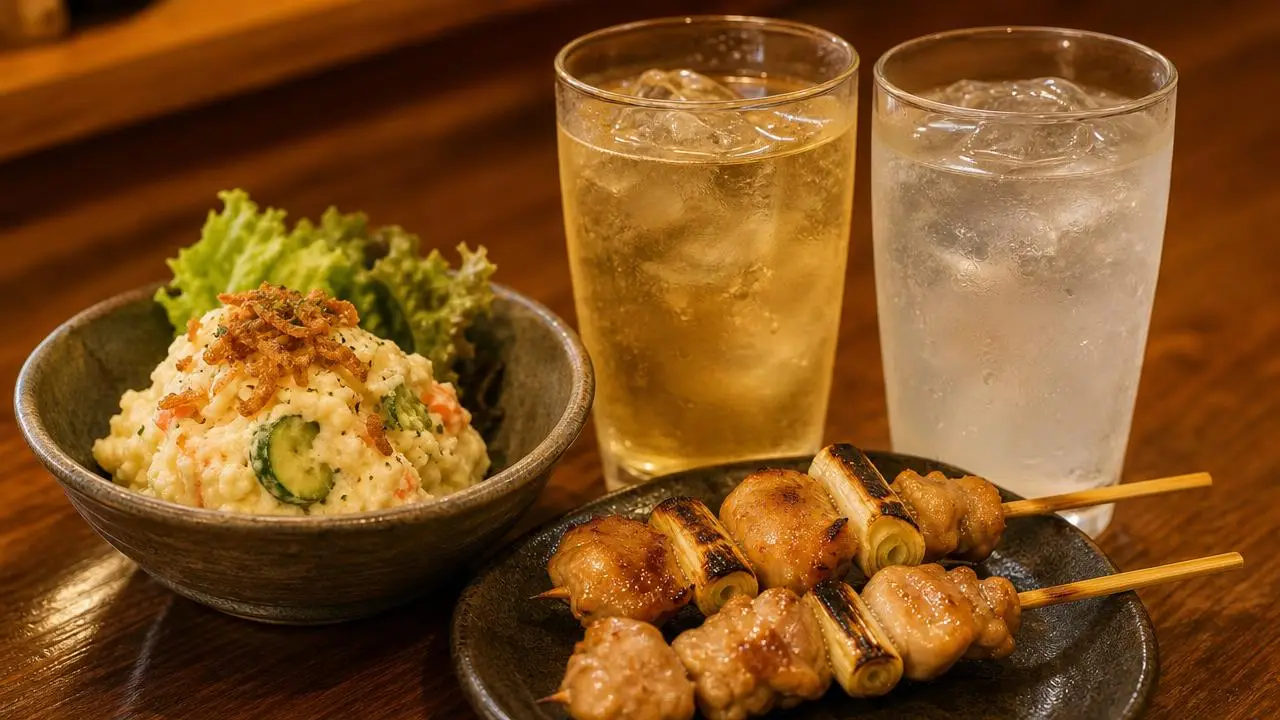 夏限定の比内地鶏コース