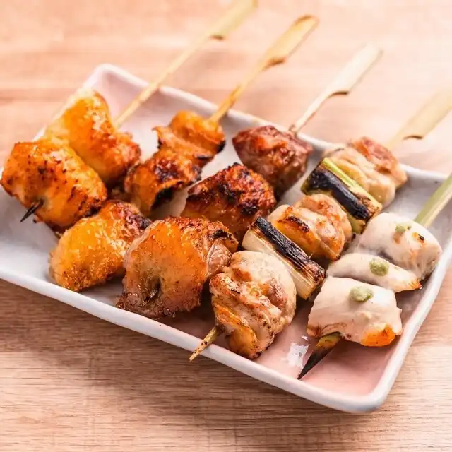 おまかせ5種盛り / Chef's Choice 5-Skewer Assortment